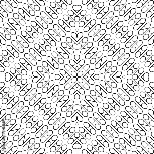 Design seamless decorative lacy pattern