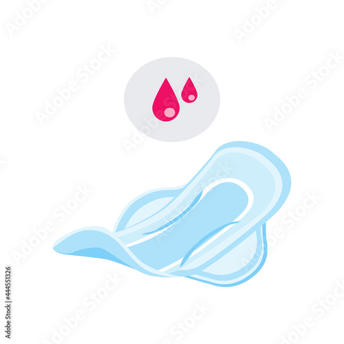 Menstruation Flat Composition