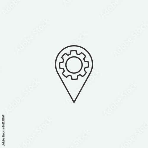 Free Download Production vector icon illustration sign - GFXLoad