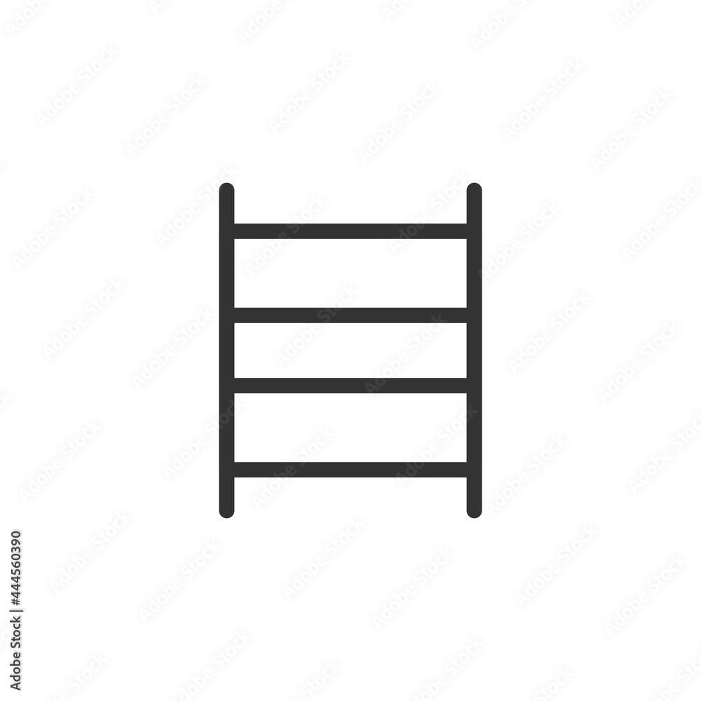 Ladder icon isolated on white background. Construction symbol modern, simple, vector, icon for website design, mobile app, ui. Vector Illustration Ladder icon isolated on white background. Construction symbol modern, simple, vector, icon for website design, mobile app, ui. Vector Illustration