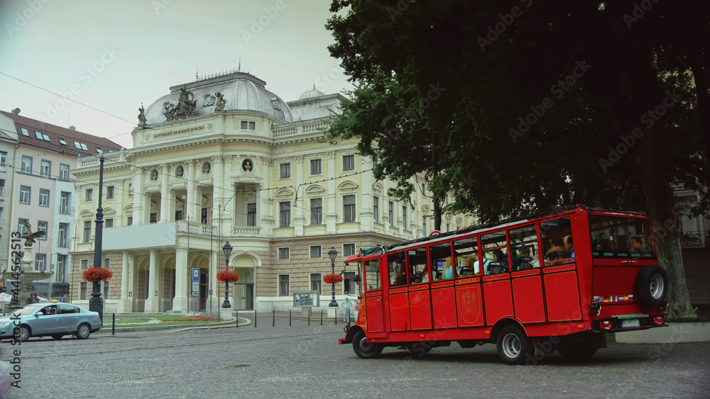 Slovak national theater Opera house Bratislava.