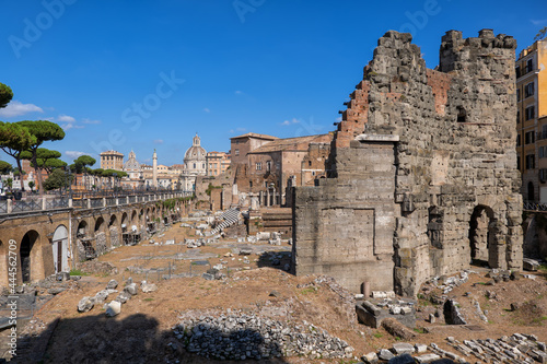 Forum of Augustus and Nerva in Rome, Italy photo