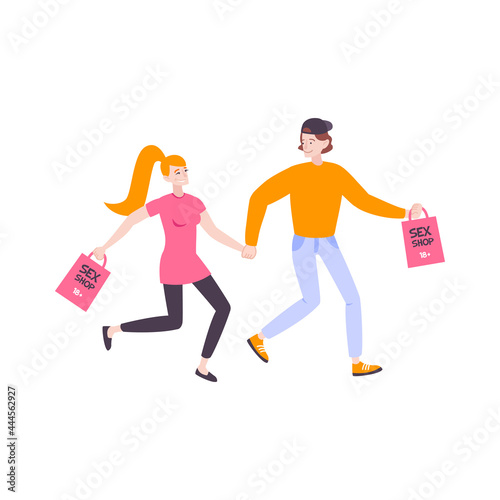 Sex Shop Illustration
