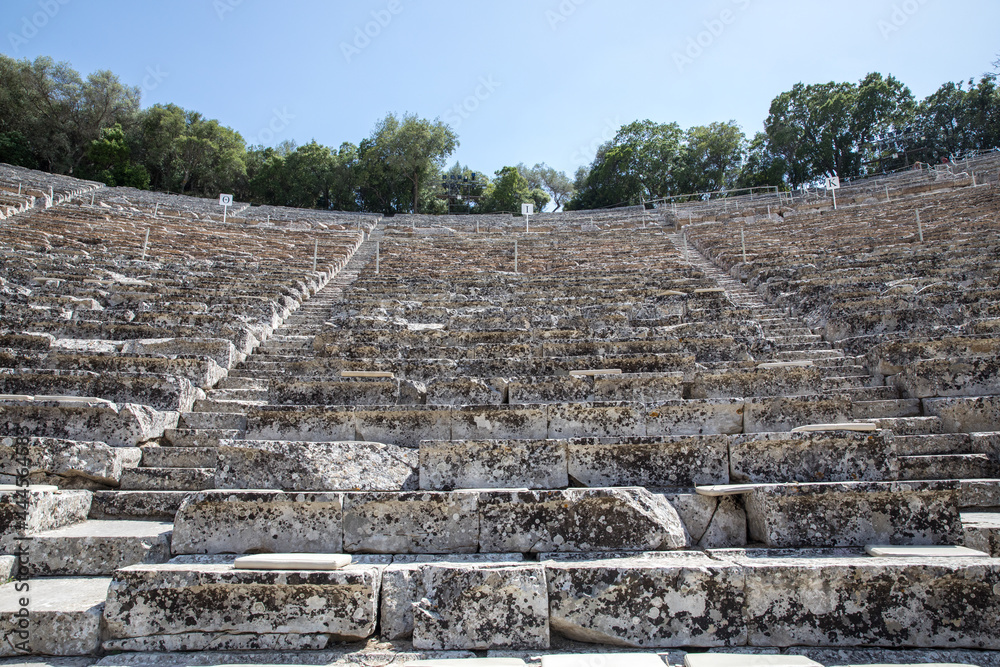 Epidaurus, Greece. Views of the ancient city.