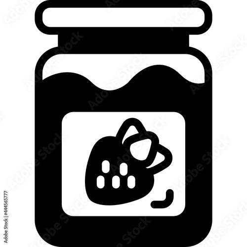 jam solid line icon