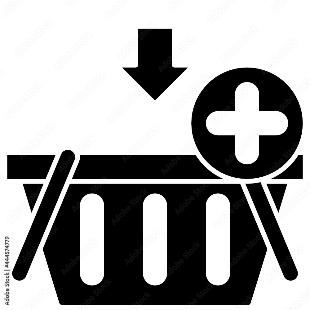 Fototapeta premium e solid icon