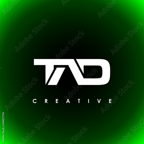 TAD Letter Initial Logo Design Template Vector Illustration photo