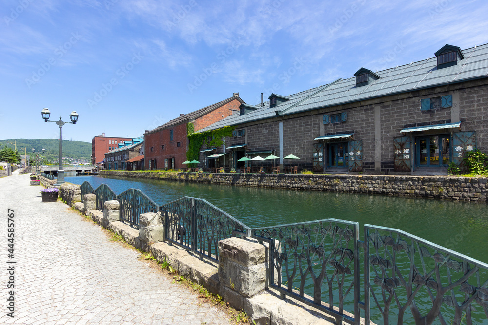 2021年、初夏の小樽運河
