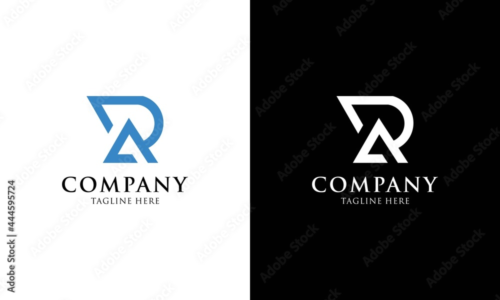 letter RA logo monogram icon vector template letter RA logo monogram icon vector template
