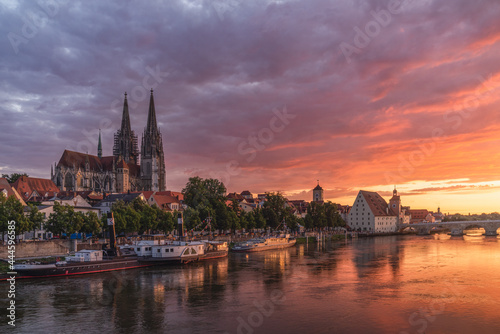 Sonnenuntergang Regensburg