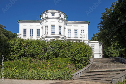 BOGORODITSK, TULA OBLAST, RUSSIA, The count Bobrinsky palace in the Bogoroditsk city. It is a prototype of Vronsky estate in Anna Karenina novel by Lev Tolstoy