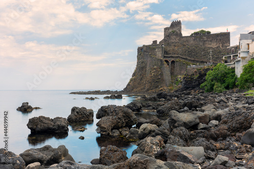 The Castle of Aci Castello near Catania- Italy, Sicily photo