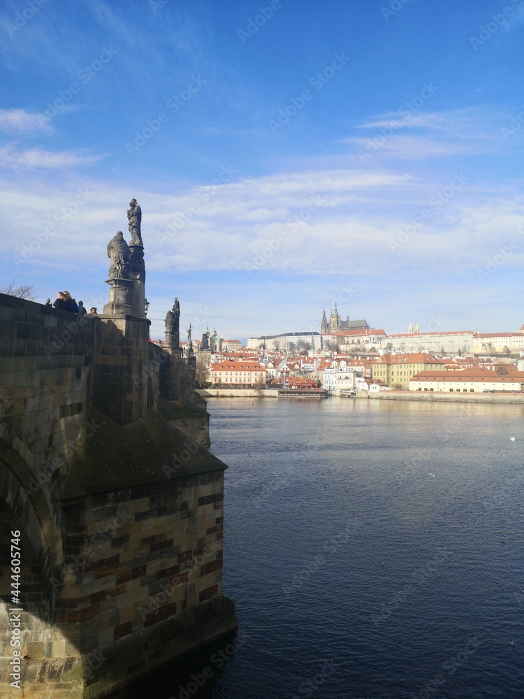 view of the old city. Praga.