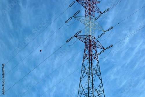 torre de transmissão de energia