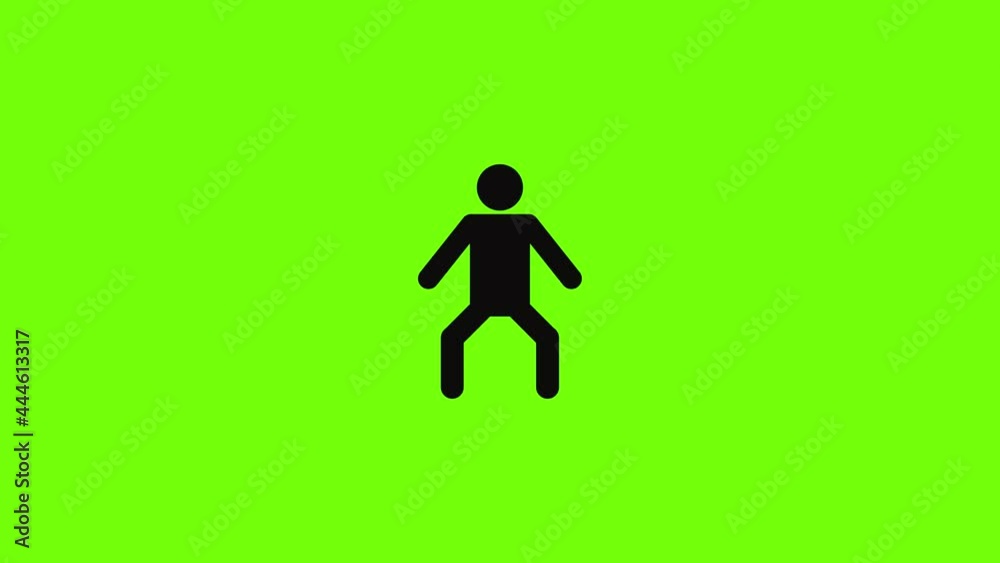 Stick figure stickman icon animation Stick figure stickman icon animation