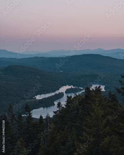 Sunset from Mt. Norris