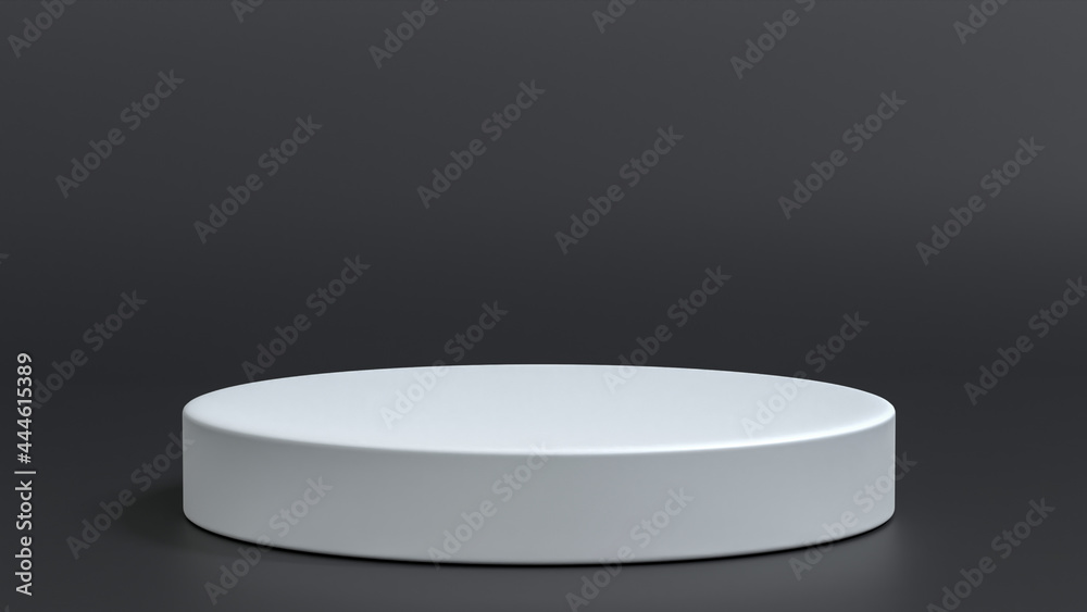 Minimal podium with empty space Minimal podium with empty space