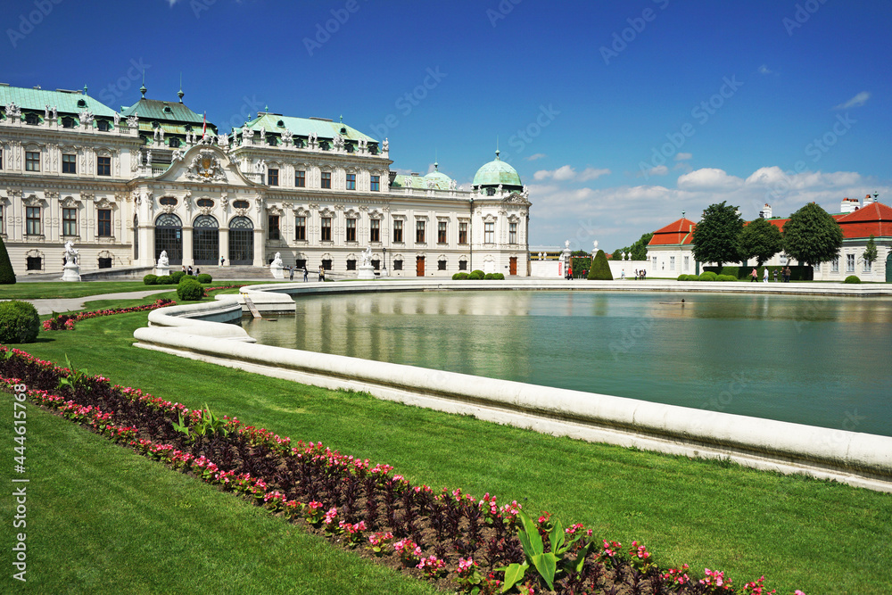Belvedere palace in Vienna Belvedere palace in Vienna