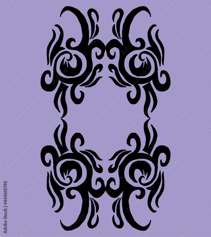 Tattoo tribal pattern graphic design vector art Tattoo tribal pattern graphic design vector art