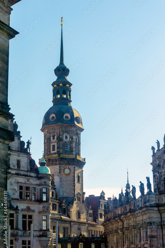 Holy Trinity or Hofkirche in Dresden