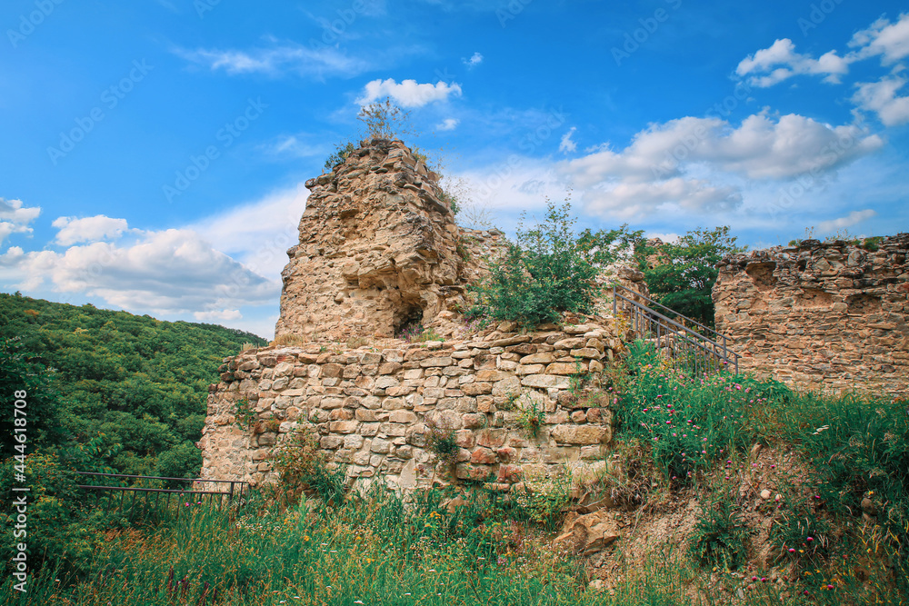 Ruins of the ancient Ujarma fortress, Georgia