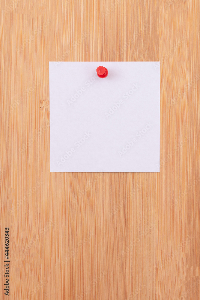 White Sticky Note with Copyspace Pinned to the Wooden Message Board. To Do List Reminder in Office. Blank Memo Sticker at Work - Template. Empty Checklist - Mockup White Sticky Note with Copyspace Pinned to the Wooden Message Board. To Do List Reminder in Office. Blank Memo Sticker at Work - Template. Empty Checklist - Mockup