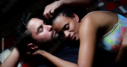 Two people cuddling, couple together in cuddle embrace