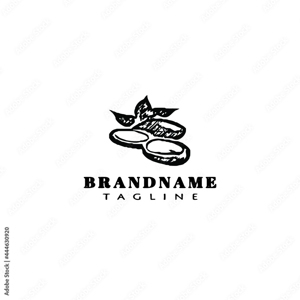 Obraz premium argan cartoon logo template icon design vector illustration
