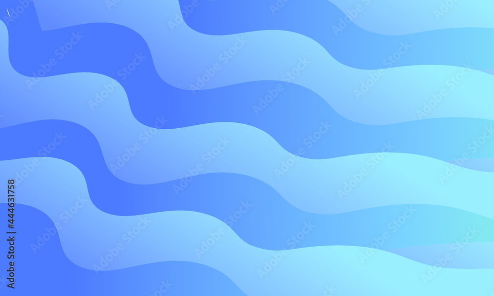 Modern Blue Wavy Business Background Modern Blue Wavy Business Background