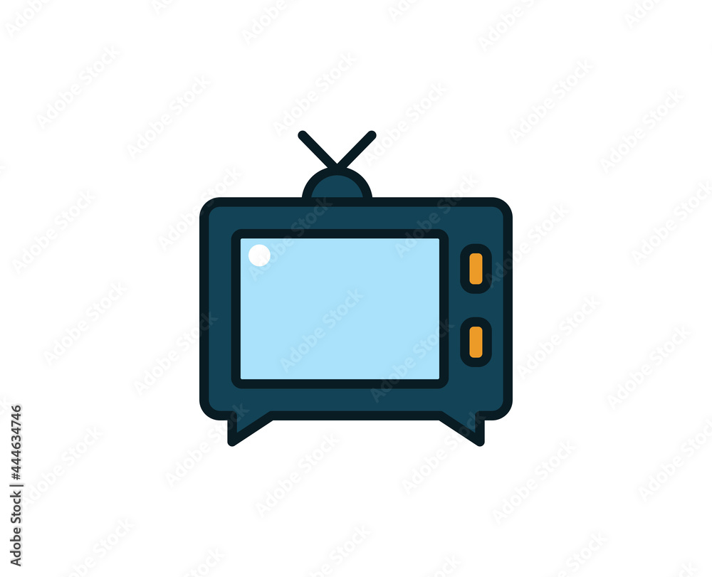 Line TV icon isolated on white background. Outline symbol for website design, mobile application, ui. Electronics pictogram. Vector illustration, editorial stroсk. Line TV icon isolated on white background. Outline symbol for website design, mobile application, ui. Electronics pictogram. Vector illustration, editorial stroсk.