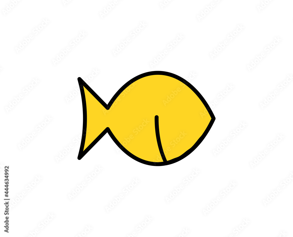 Fish premium line icon. Simple high quality pictogram. Modern outline style icons. Stroke vector illustration on a white background. Fish premium line icon. Simple high quality pictogram. Modern outline style icons. Stroke vector illustration on a white background.
