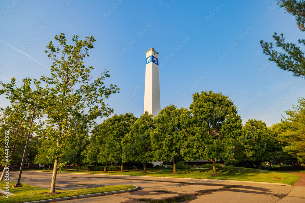 Obraz premium Aerial view of the Little Joe Tower