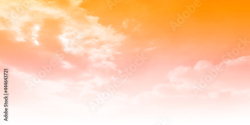 秋　空　風景　背景
