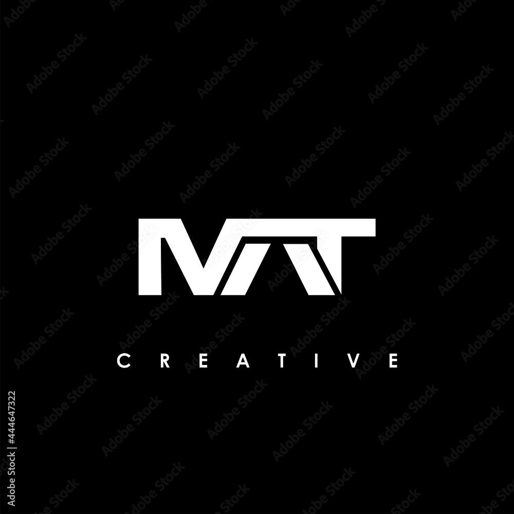 MAT Letter Initial Logo Design Template Vector Illustration