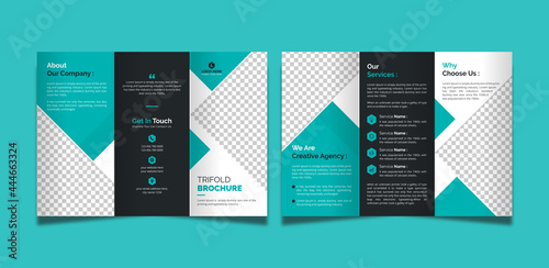 Business & Corporate Trifold Brochure Template
