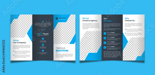 Business & Corporate Trifold Brochure Template