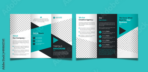 Business & Corporate Trifold Brochure Template