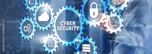 Cyber Security. Data Protection Network Privacy Concept