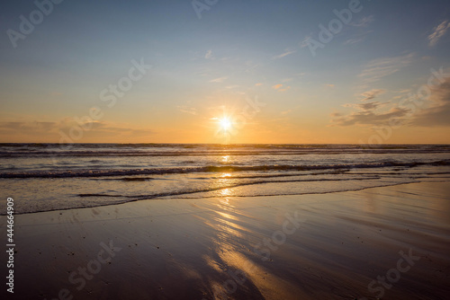 beautiful sunset over the ocean © Image'in