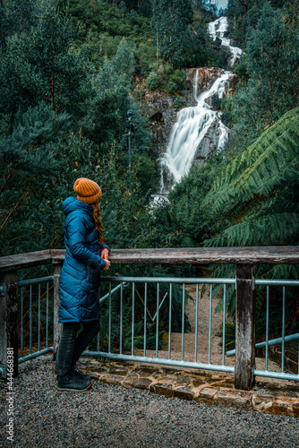 Steavenson Waterfall in Marysville, Victoria, Australia