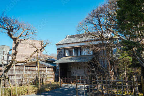 旧家 古い家 歴史 文化財 和室 畳 襖 中庭 昭和 大正 明治 江戸 文化 生活 日本家屋