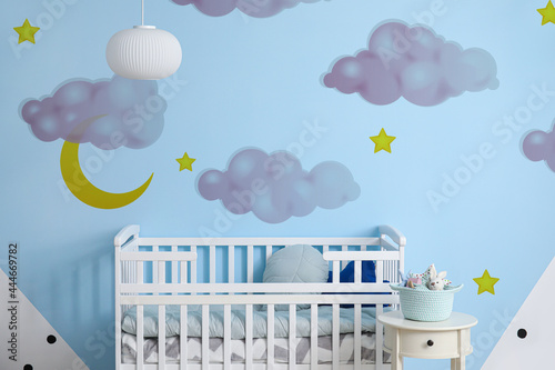 Interior of modern children...
