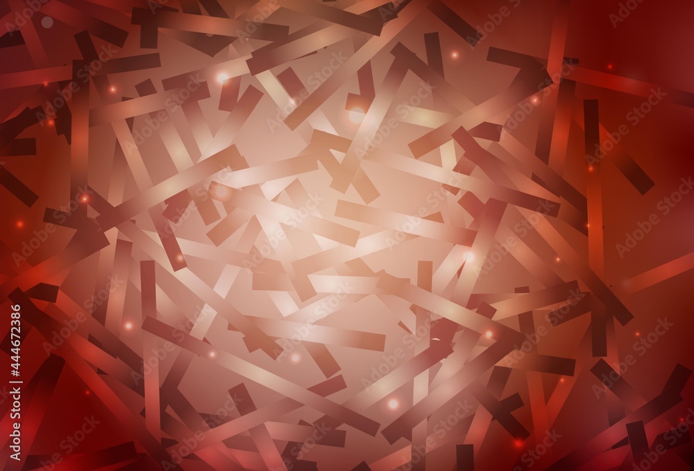 Dark Red, Yellow vector layout with flat lines. Dark Red, Yellow vector layout with flat lines.