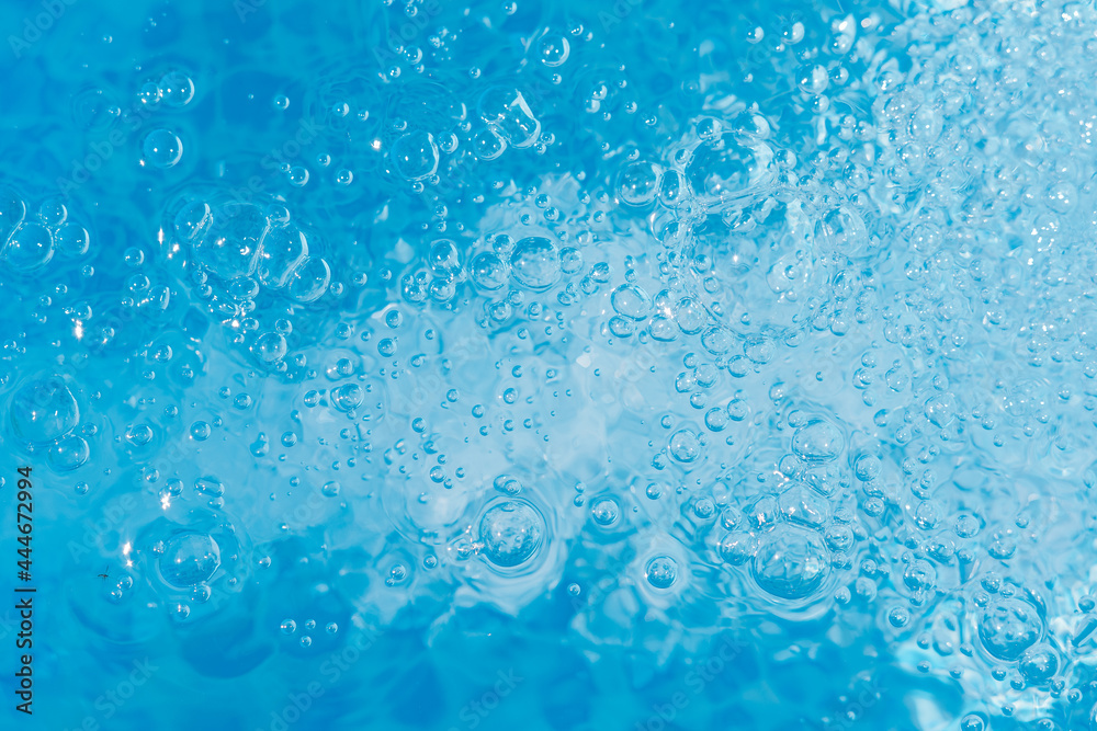 Wasserhintergrund - Blase im Wasser