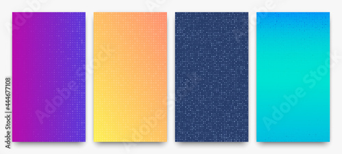 Abstract gradient geometric background of squares