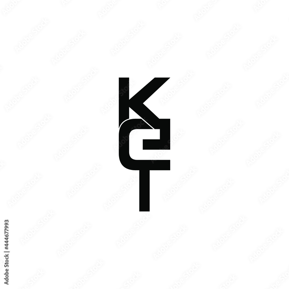 ket initial letter monogram logo design ket initial letter monogram logo design