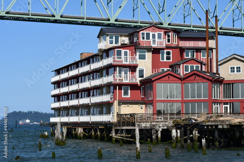 Hotel on the water. photo