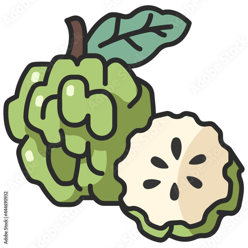 custard apple icon