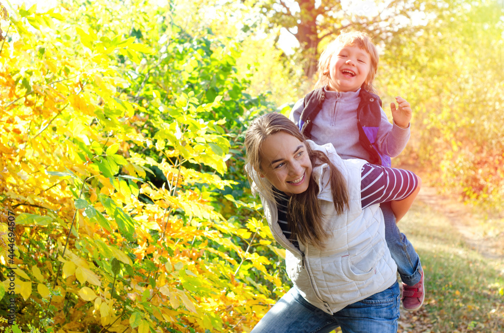Fototapeta premium mother and child