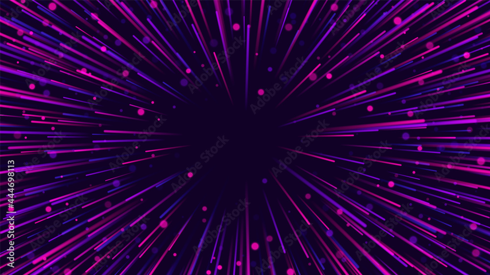 Radial lines. Explosion effect. Abstract star. Vector illustration Radial lines. Explosion effect. Abstract star. Vector illustration
